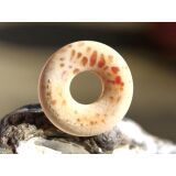 Feuerachat gebr. Donut Edelstein 30 mm (4 mm stark)