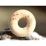 Feuerachat gebr. Donut Edelstein 30 mm (4 mm stark)