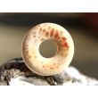 Feuerachat gebr. Donut Edelstein 30 mm (4 mm stark)