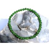 Chromdiopsid Armband / Kugelarmband Kugeln 4,5 - 5 mm -...