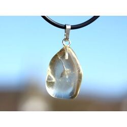 Skapolith Schmuckstein / Scheibenstein Anh�nger Silber�se Schmuckdose - Rarit�t - AA-Sonderqualit�t - ca. 3 cm x 1,4 cm x 0,7 cm