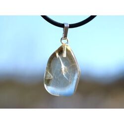 Skapolith Schmuckstein / Scheibenstein Anh�nger Silber�se Schmuckdose - Rarit�t - AA-Sonderqualit�t - ca. 3 cm x 1,4 cm x 0,7 cm