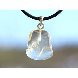 Skapolith Trommelstein / Scheibenstein Anh�nger �se Schmuckdose - Rarit�t - AA-Sonderqualit�t - ca. 2,6 cm x 1,6 cm x 0,7 cm