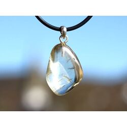 Skapolith Trommelstein / Scheibenstein Anh�nger �se Schmuckdose - Rarit�t - AA-Sonderqualit�t - ca. 3,2 cm x 1,7 cm x 0,8 cm