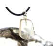 Skapolith Schmuckstein / Scheibenstein Anhänger Öse Schmuckdose - Rarität - AA-Sonderqualität - ca. 2,9 cm x 1,6 cm x 0,6 cm