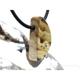 Schalenblende Schmuckstein / Scheibenstein gebohrt...