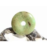 Chrysopras Donut Edelstein 25 mm (4 mm stark) -...