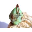 Chrysopras Schmuckstein / Trommelstein gebohrt - ca. 2,4 cm x 2,1 cm x 1,7 cm