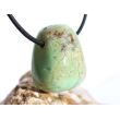 Chrysopras Trommelstein gebohrt - ca. 2,7 cm x 2,3 cm x 1,8 cm