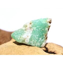 Chrysopras Rohstein - Rarit�t - ca. 2,8 cm x 2,1 cm x 1,4 cm (Fairer Handel / GKS)