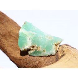 Chrysopras Rohstein - Rarit�t - ca. 2,3 cm x 1,8 cm x 1 cm (Fairer Handel / GKS)