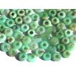Chrysopras Donut / Perle 9-12 mm (3,5-6 mm stark) - Rarität - schöne Qualität -