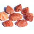 Karneol natur (Carneol) Wassersteine-A-Sonderqualität / Rohsteine extra angetrommelt - ca. 100 g