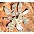 Hiddenit Kristalle / Rohsteine (Spodumen) - Rarität - Sonderqualität - ca. 20 g (GKS)