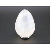Chalcedon wei� - Edelstein-Ei - ca. 5,1 cm