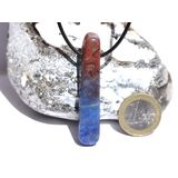 Richterit XXL Schmuckstein / Scheibenstein gebohrt -...