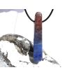Richterit XXL Schmuckstein / Scheibenstein gebohrt - Rarität - AA-Sonderqualität - Unikat - Handarbeit - ca. 5,7 cm x 1,1 cm x 1 cm (GKS)