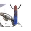 Richterit XXL Schmuckstein / Scheibenstein gebohrt - Rarität - AA-Sonderqualität - Unikat - Handarbeit - ca. 5,7 cm x 1,1 cm x 1 cm (GKS)