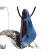 Richterit XXXL Schmuckstein / Scheibenstein gebohrt - Rarität - AA-Sonderqualität - Unikat - Handarbeit - ca. 5,1 cm x 2,9 cm x 0,8 cm (GKS)