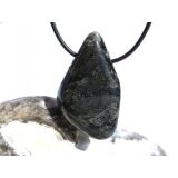 Larvikit XXL Trommelstein gebohrt - ca. 4,3 cm x 2,6 cm x 1,3 cm