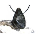 Larvikit XXL Trommelstein gebohrt - ca. 4,3 cm x 2,6 cm x 1,3 cm