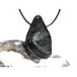 Larvikit XXL Trommelstein gebohrt - ca. 4,3 cm x 2,6 cm x 1,3 cm