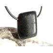 Kimberlit Trommelstein / Schmuckstein gebohrt - Sonderqualität - Rarität - ca. 2,6 cm x 2,2 cm x 1,2 cm