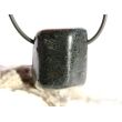 Kimberlit Trommelstein / Schmuckstein gebohrt - Sonderqualität - Rarität - ca. 2,6 cm x 2,2 cm x 1,2 cm