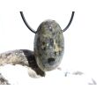Kimberlit XL Trommelstein gebohrt - Sonderqualität - Rarität - ca. 3,6 cm x 2,2 cm x 1,5 cm