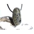 Kimberlit XL Trommelstein gebohrt - Sonderqualität - Rarität - ca. 3,6 cm x 2,2 cm x 1,5 cm
