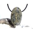 Kimberlit XL Trommelstein gebohrt - Sonderqualität - Rarität - ca. 3,6 cm x 2,2 cm x 1,5 cm