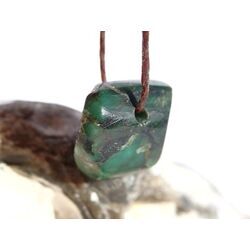 Smaragd Schmuckstein / Trommelstein gebohrt (Beryll) - Rarit�t - ca. 1,6 cm x 1,7 cm x 0,9 cm