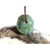 Smaragd Trommelstein gebohrt (Beryll) - Rarit�t - ca. 1,5...