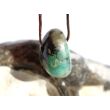 Smaragd Trommelstein gebohrt (Beryll) - Rarität - ca. 1,6 cm x 1,4 cm x 1 cm