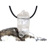 Kunzit "Schimmer" XL Kristallstab / Rohstein gebohrt (Spodumen) - Rarität - Sonderqualität - ca. 3,6 cm x 1,7 cm x 1,6 cm