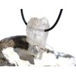 Kunzit "Schimmer" XL Kristallstab / Rohstein gebohrt (Spodumen) - Rarität - Sonderqualität - ca. 3,6 cm x 1,7 cm x 1,6 cm