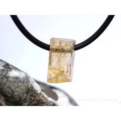 Topas Imperial (Goldtopas) Kristall natur gebohrt - Raritt - AAA-Sonderqualitt - ca. 1,4 cm x 0,9 cm x 0,7 cm