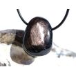 Hypersthen Trommelstein gebohrt - AA-Sonderqualität - ca. 2,9 cm x 2,3 cm x 1,4 cm