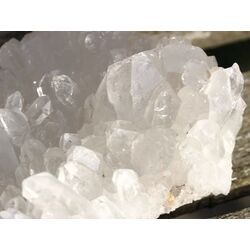 Bergkristall doppelte Doppelender Naturkristalle - ca. 2,7 - 3,3 cm / ca. 4-7 g/St