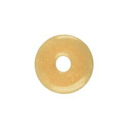 Calcit orange (Orangencalcit) Donut 27-30 mm (3,7-4,5 mm stark) - Bohrung ca. 5 mm