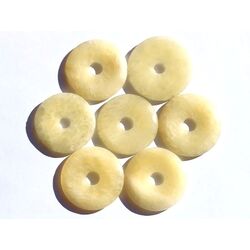 Calcit orange (Orangencalcit) Donut 40 mm (4,5-6,5 mm stark)