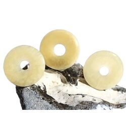 Calcit orange (Orangencalcit) Donut 35 mm (5 mm stark) -...