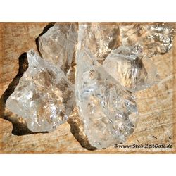 Bergkristall Rohsteine klein - Sonderqualitt - ca. 50 g