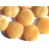 Calcit orange (Orangencalcit) Scheibensteine - schne...