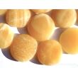 Calcit orange (Orangencalcit) Scheibensteine - schöne Qualität - ca. 3 - 3,6 cm / ca. 15-20g/St