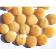 Calcit orange (Orangencalcit) Scheibensteine - schöne Qualität - ca. 3 - 3,6 cm / ca. 15-20g/St