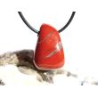 Jaspis rot Schmuckstein gebohrt - Sonderqualität - ca. 2,7 cm x 1,9 cm x 1,2 cm - Sonderpreis wg. Makel -
