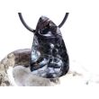 Hämatit natur (roter Glaskopf) XL Schmuckstein gebohrt - AA-Sonderqualität - Rarität - Handarbeit - ca. 3,8 cm x 2,4 cm x 1,3 cm