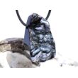 Hämatit natur (roter Glaskopf) XL Schmuckstein gebohrt - AA-Sonderqualität - Rarität - Handarbeit - ca. 3,8 cm x 2,4 cm x 1,3 cm