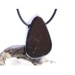Hämatit natur (roter Glaskopf) XL Schmuckstein gebohrt - AA-Sonderqualität - Rarität - Handarbeit - ca. 3,8 cm x 2,4 cm x 1,3 cm